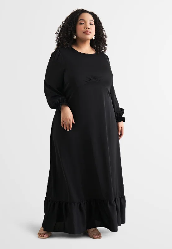 Wavia Empire Waist Long Dress