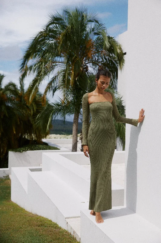 Vita Maxi Dress - Khaki