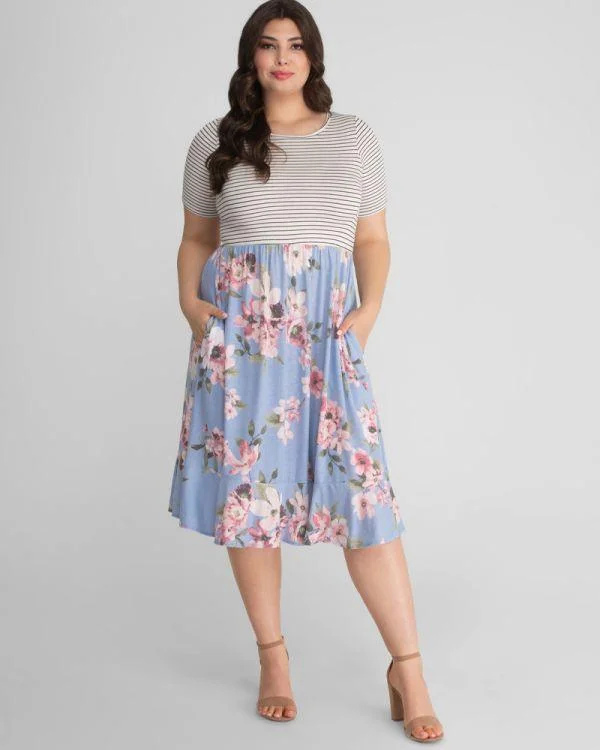 Kiyonna Short Formal Plus Size Dress