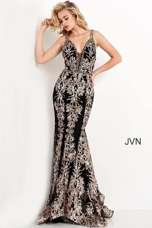 Jovani 04789 Prom Long Formal Trumpet Sexy Dress