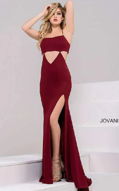 Jovani 48075 Formal High Slit Long Prom Dress JP