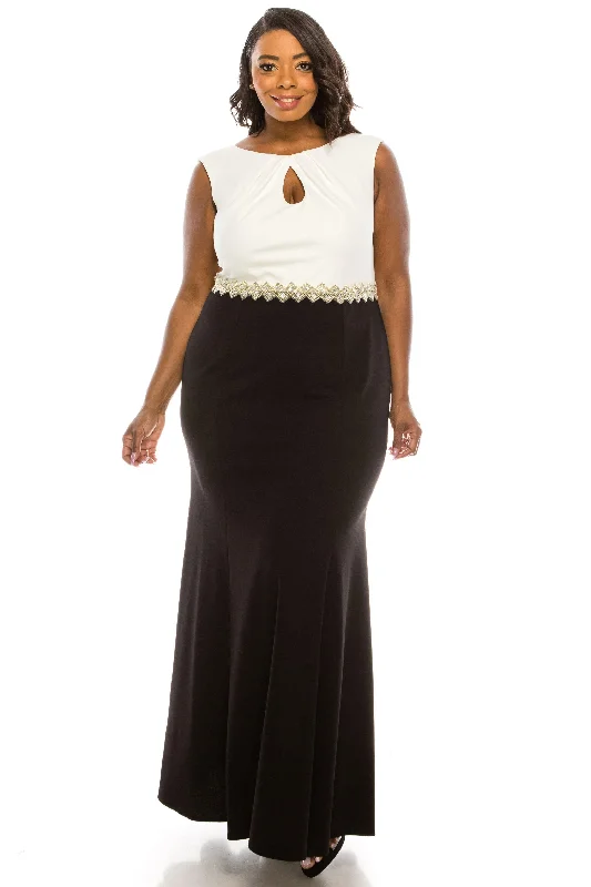 Alex Evenings 460108 Long Formal Plus Size Dress