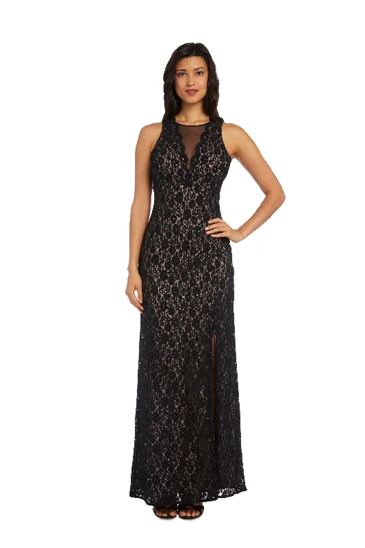 Nightway Long Glitter Formal Dress 21547