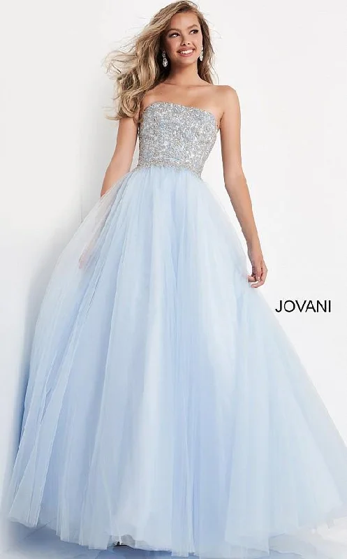 Jovani 04710 Prom Long Strapless Ball Gown K