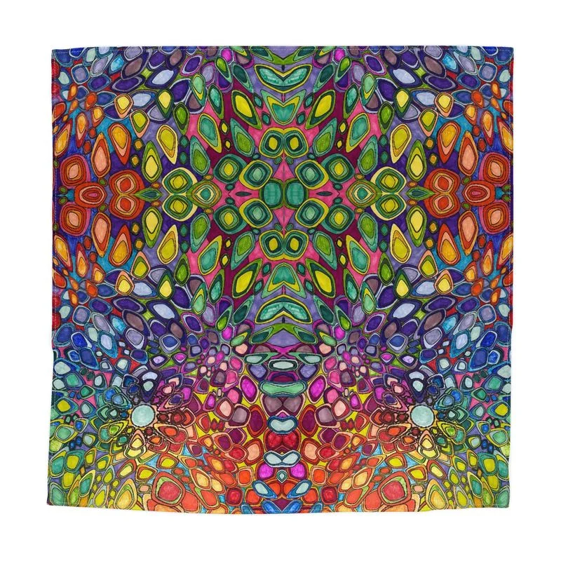 Radiant rainbow Scarf