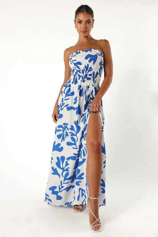 Mikaela Maxi Dress - Botanica Print