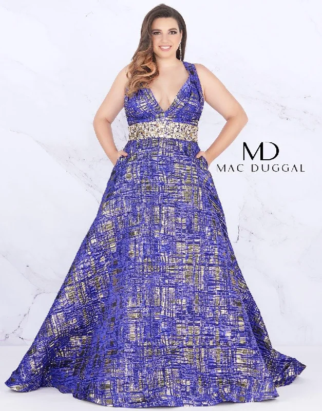 Mac Duggal Prom Long Dress Plus Size Sale