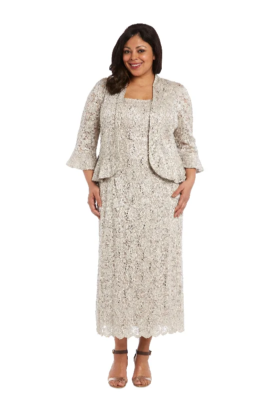 R&M Richards 9896W Long Plus Size Formal Dress Sale