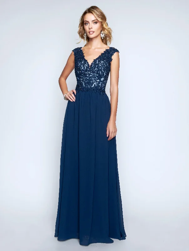 Nina Canacci Long Formal Evening Dress 1449