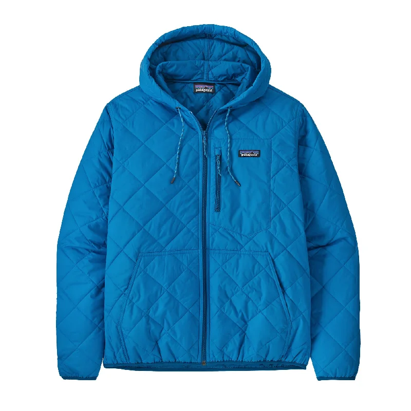 Men's Diamond Quilted Bomber Hoody