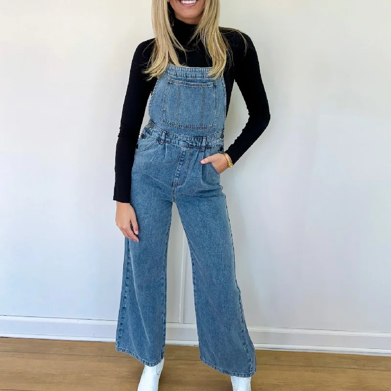 Tori Denim Jumpsuit