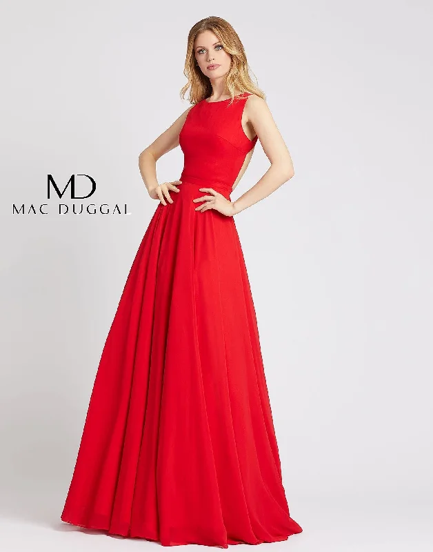 Mac Duggal 55192 Prom Long A Line Evening Dress