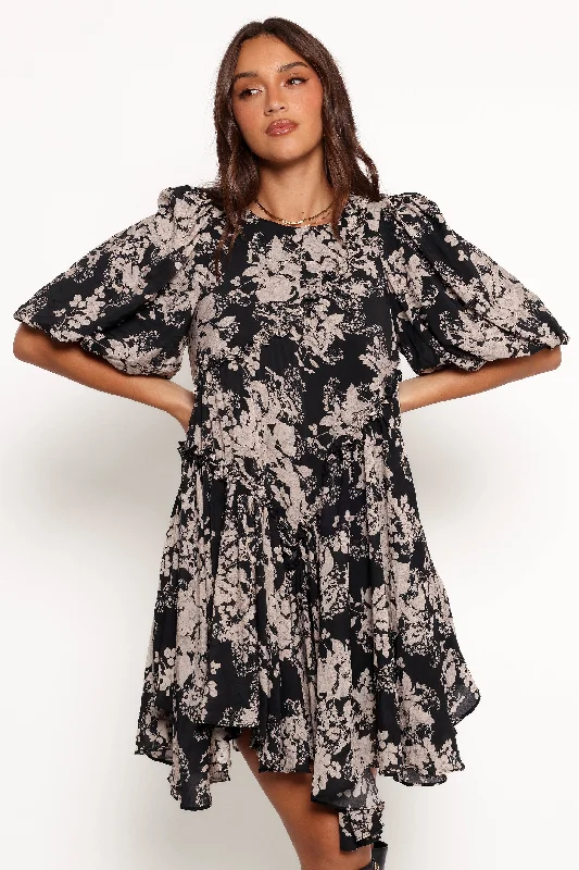 Zinta Mini Dress - Floral Print