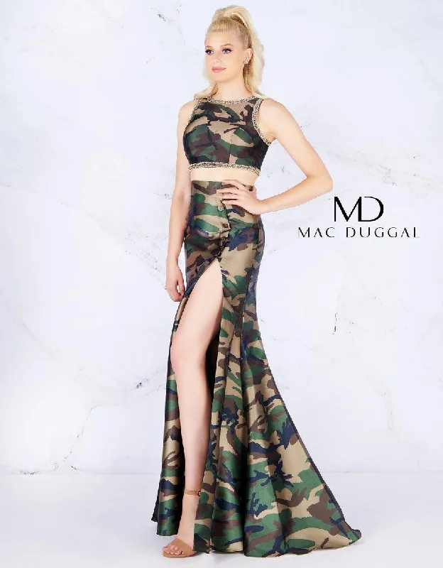 Mac Duggal 40814 Long Formal Two Piece Mermaid Gown