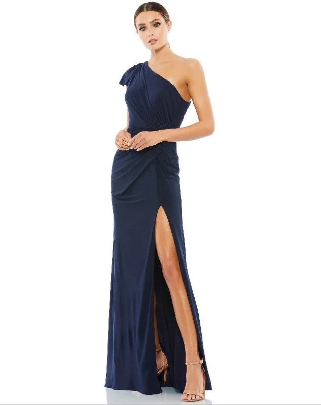 Mac Duggal 67858 Long Formal One Shoulder Prom Gown