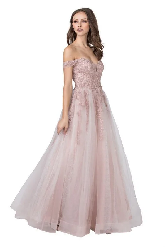 Long Off Shoulder Prom Dress Sale