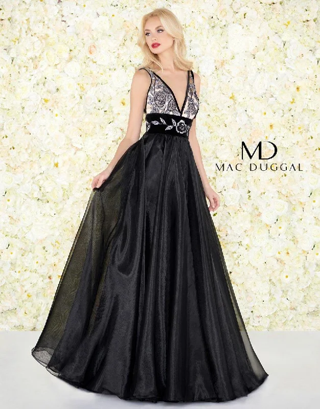 Mac Duggal 2035 Prom Long Sleeveless Ball Gown