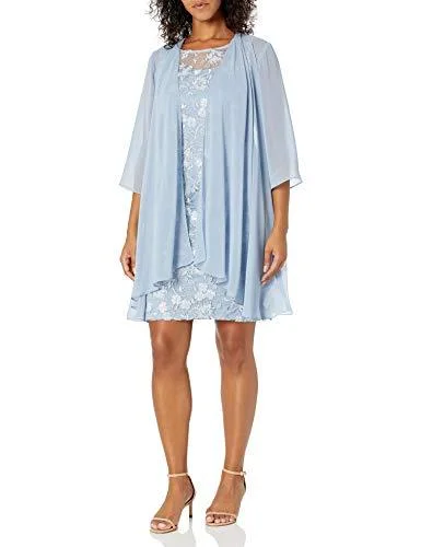 Alex Evenings AE82171013 Short Mother of the Bride Dress