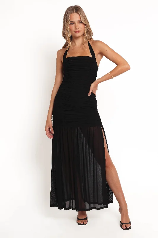 Lea Maxi Dress - Black