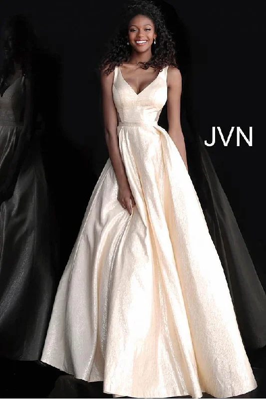 Jovani 67880 Long Sleeveless Prom Dress