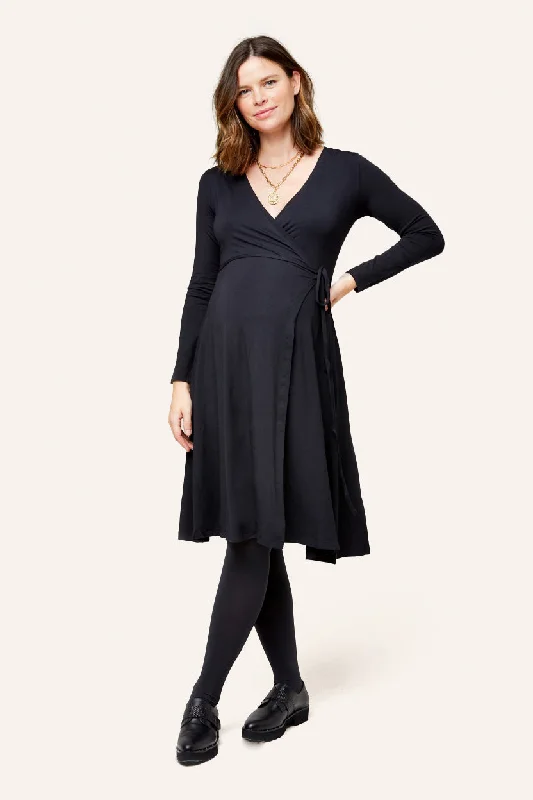 Tessa Maternity + Nursing Wrap Dress