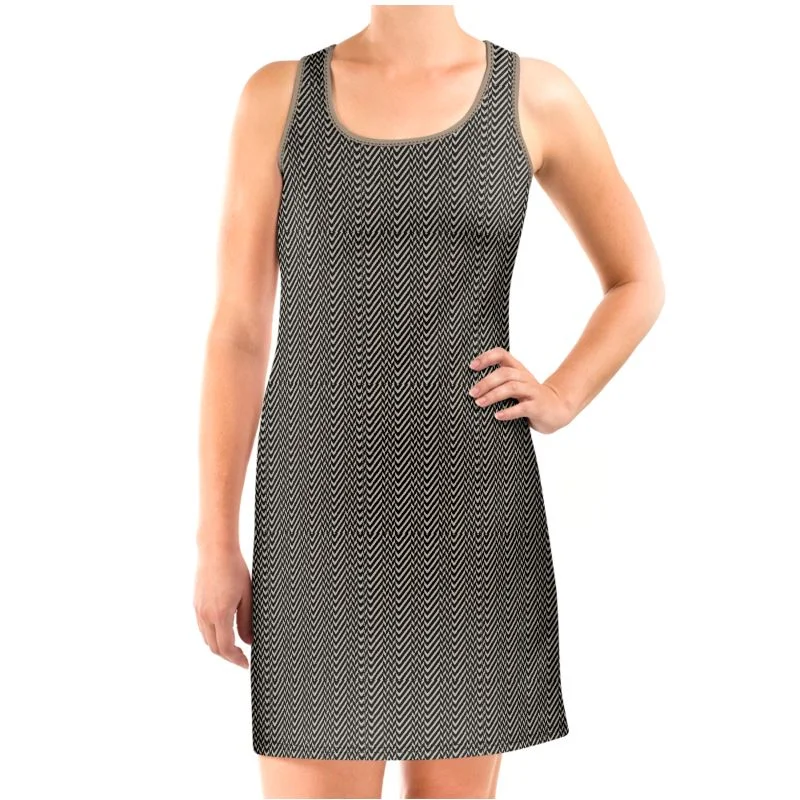 Herringbone Tank Dress