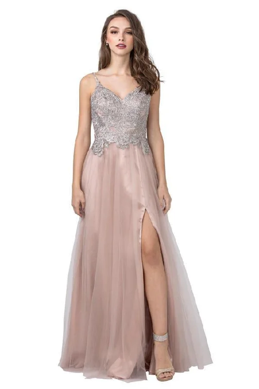 Long Prom Spaghetti Straps Formal Evening Dress