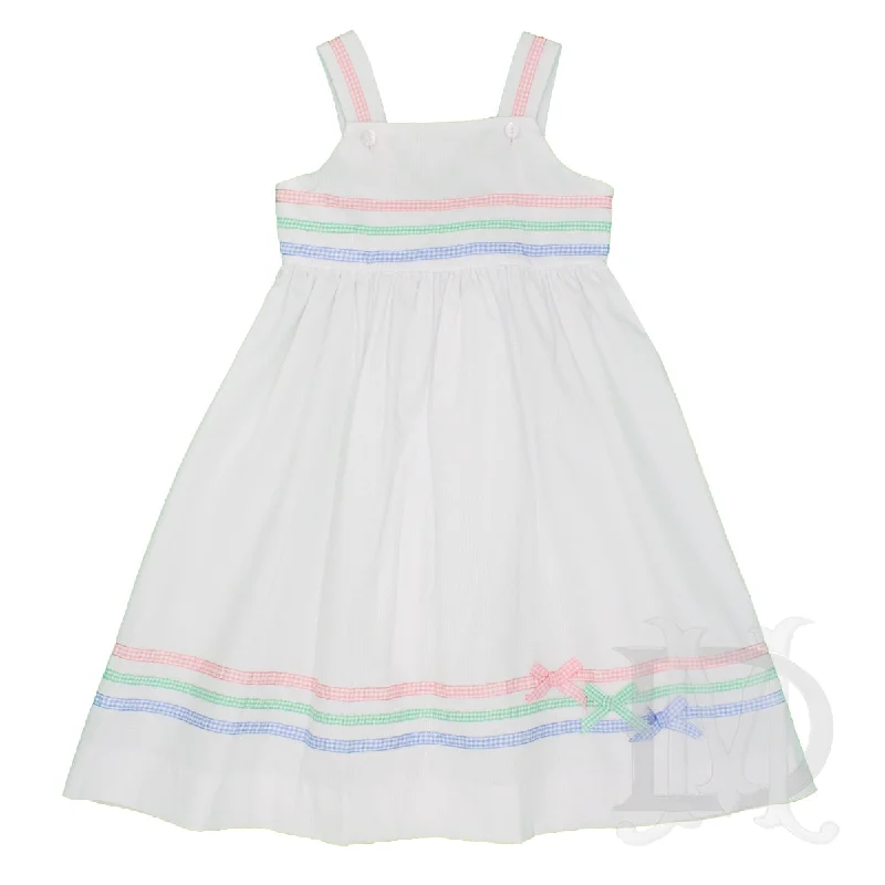 White Ribbon Sundress