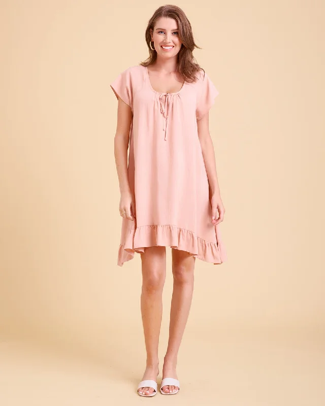 Whisper Nursing Dress - Blush