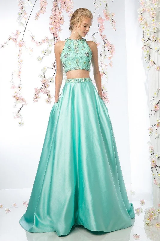 Cinderella Divine CP802 Two Piece Sexy Prom Dress