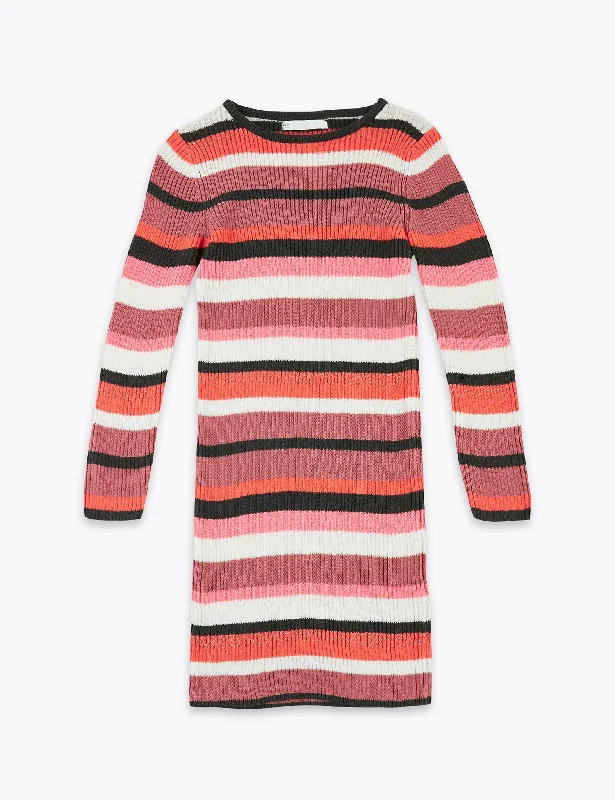 Striped Knitted Dress