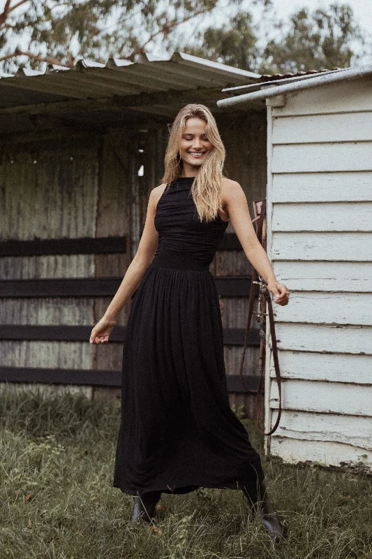 Shirley Maxi Dress - Black