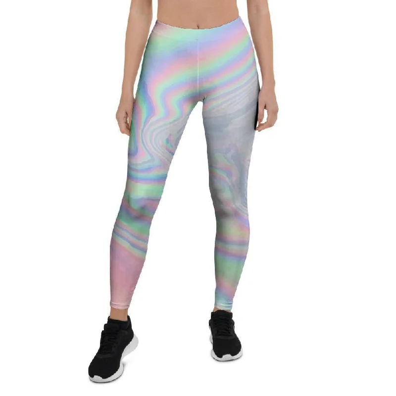 Holographic Abstract Women's Leggings