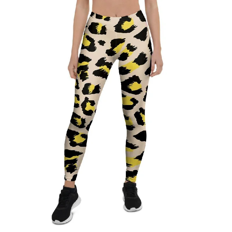 Leopard Print Women's Leggings