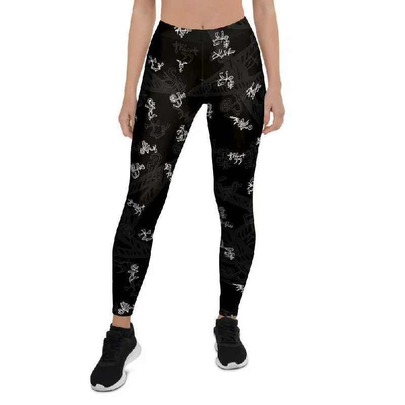 Magic Symbol Gothic Witch Women's Leggings