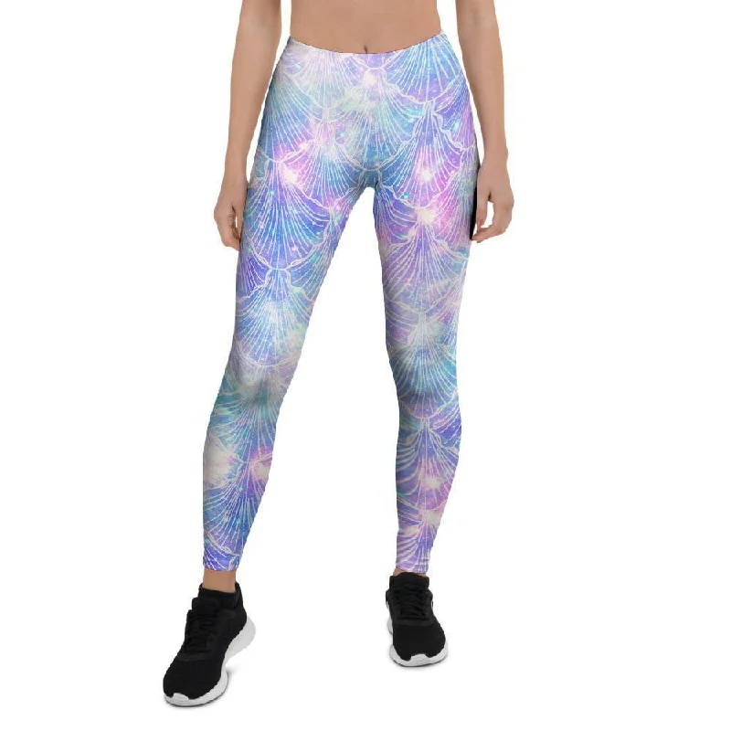 Mermaid Galaxy Space Women's Leggings