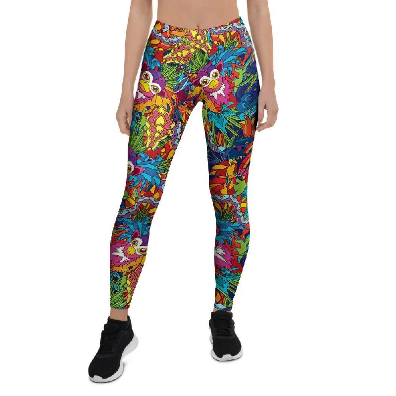 Monkey Trippy Psychedelic Women's Leggings