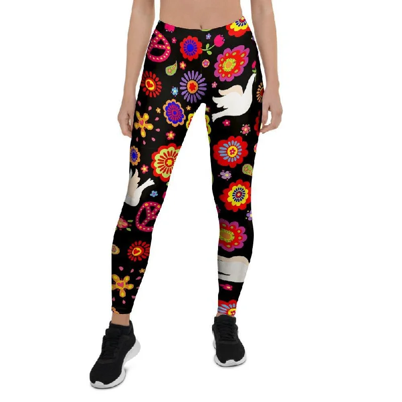 Peace Sign Hippie Women's Leggings