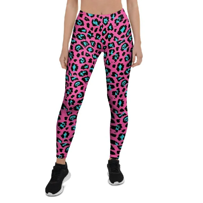 Pink Cheetah Women's Leggings