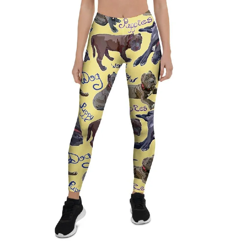 Pitbull Puppy Women's Leggings