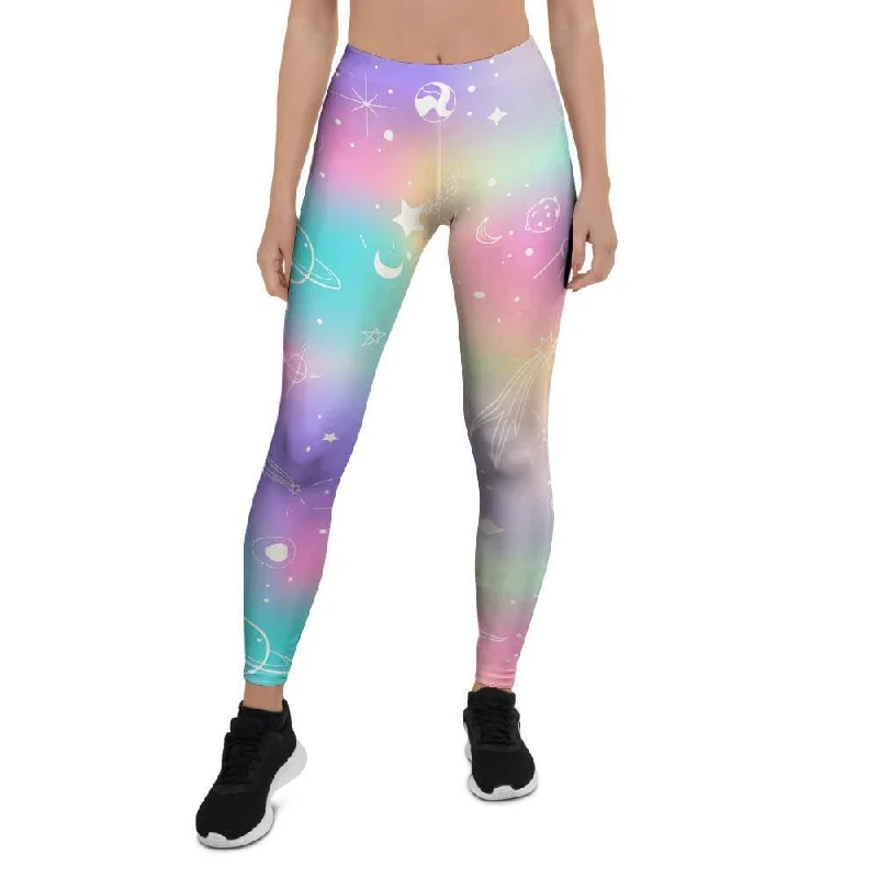 Print Holographic Women's Leggings