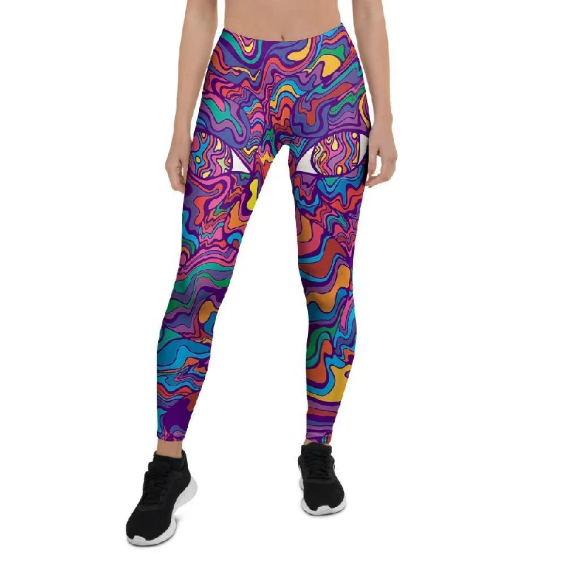 Psychedelic Face Women's Leggings