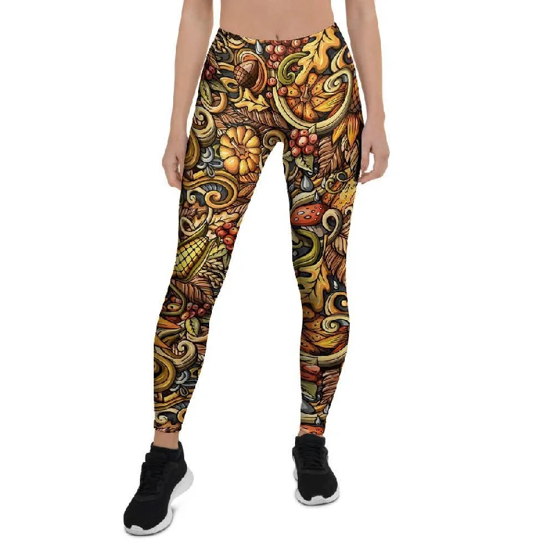 Sunflower Psychedelic Women's Leggings